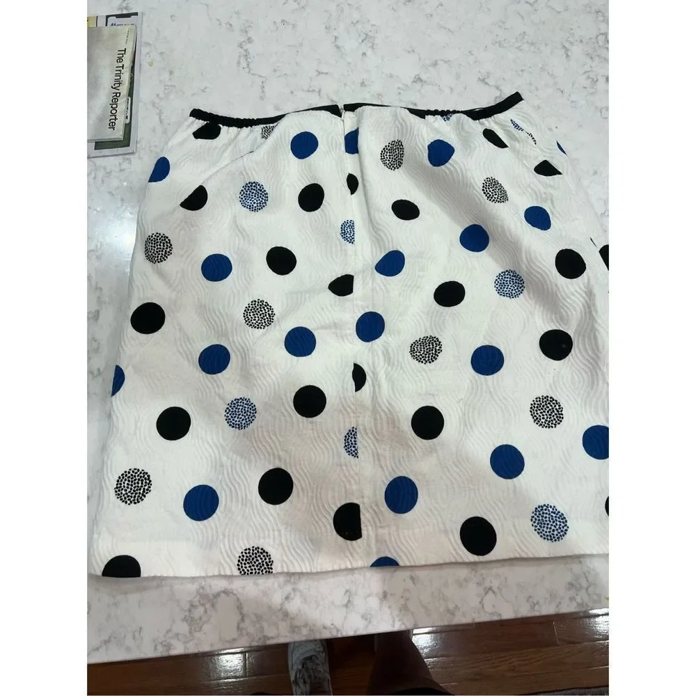 Talbots 18W polkadot skirt business casual professional work office - Picture 3 of 3